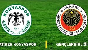 Konyaspor, Gençlerbirliği'ni konuk ediyor
