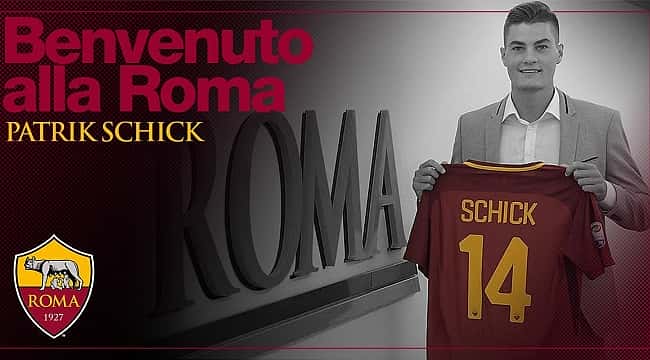 Patrik Schick Roma'ya imzayı attı