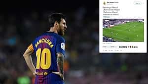 Real'e hoşgeldin Messi!