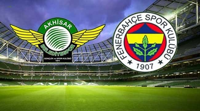 Akhisarspor - Fenerbahçe maçı ne zaman saat kaçta hangi kanalda?