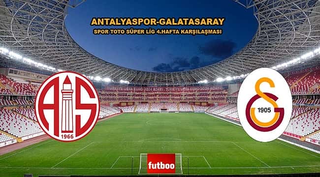 Antalyaspor - Galatasaray maçı ne zaman saat kaçta hangi kanalda?