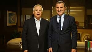 Aziz Yıldırım, Spor Bakanı ile görüştü