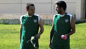 Bursaspor'da iki önemli isim antrenmana çıkmadı