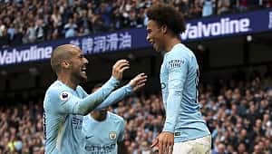 City evinde gol oldu yağdı