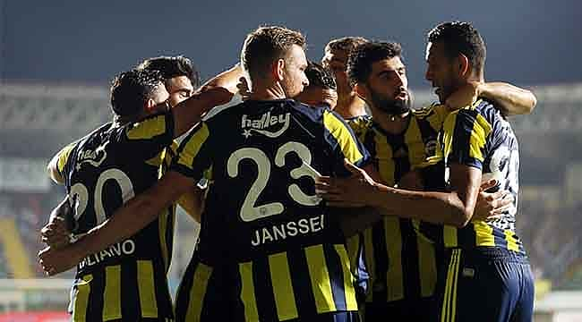 Fenerbahçe Alanya'da coştu