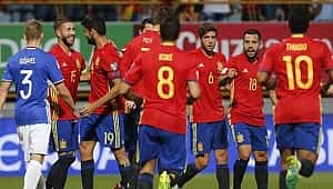 İspanya gol oldu yağdı