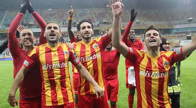 Kayserispor hız kesmiyor