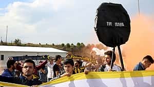 Fenerbahçe taraftarından TFF'ye protesto