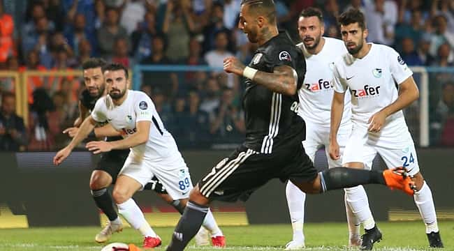 Beşiktaş bir devre siyah, bir devre beyaz: 1-3