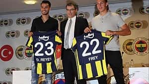 Fenerbahçe'de yeni transferler Frey ve Reyes imzaladı