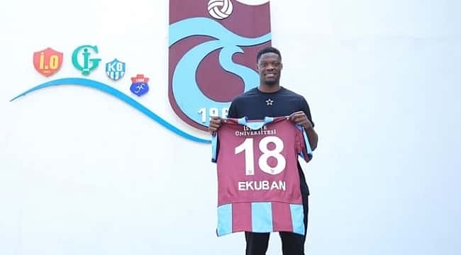 Trabzonspor Caleb Ekuban ile sözleşme imzaladı