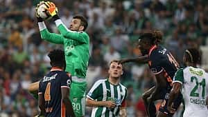 Adebayor kaçırdı, Başakşehir Bursa'da 2 puan bıraktı