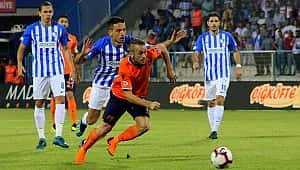 Başakşehir Erzurum'da tek golle kazandı