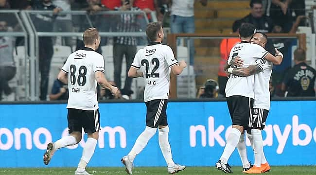 Beşiktaş 3 puanı aldı Medel'i kaybetti