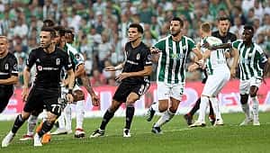 Beşiktaş Bursa'dan 1 puanla dönüyor