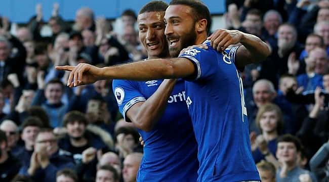 Cenk Tosun attı Everton farklı kazandı