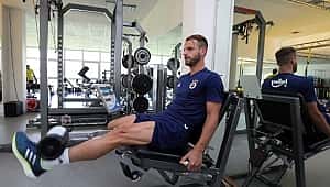 Fenerbahçe çift antrenman yaptı