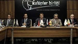 Kulüpler Birliği'nden Türk Lirası'na destek