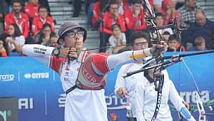 Milli okçular Dünya Kupası'nda gümüş madalya kazandı