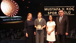 Mustafa Vehbi Koç Spor Ödülü'nün sahibi Yasemin Adar