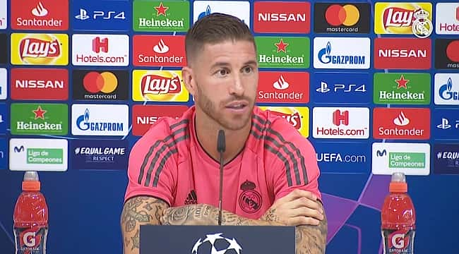 Sergio Ramos'tan Griezmann'a sert sözler