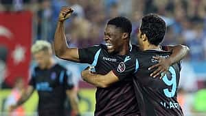 Trabzonspor yabancı oyuncularıyla coştu