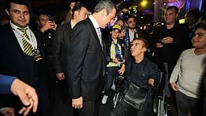 Ali Koç Belçika Fenerbahçeliler Derneği'nin düzenlediği geceye katıldı