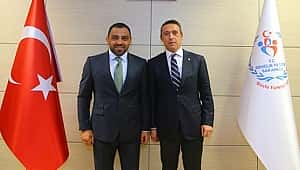 Ali Koç'tan Bakan Yardımcısı Hamza Yerlikaya'ya ziyaret