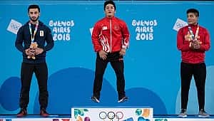 Arjantin'deki Gençlik Olimpiyatları'ndan biri altın 2 madalya geldi