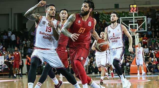 Bahçeşehir Koleji Galatasaray' da devirdi: 83-78