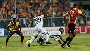 Beşiktaş'ta İzmir'den eli boş dönüyor: 0-2