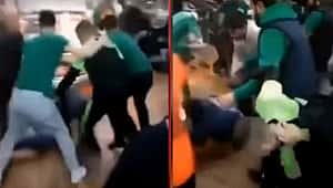 Beşiktaşlılar'a saldıran Bursaspor taraftarlarından ikisi gözaltına alındı