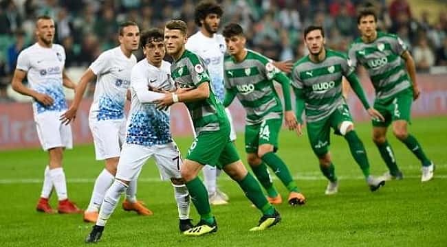 Bursaspor'a kupa şoku: 1-2