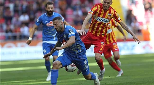 Kayseri'de 4 gol var kazanan yok