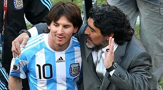 Maradona'dan Lionel Messi'ye ağır sözler