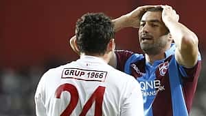 Trabzonspor Antalya'dan 1 puanla dönüyor