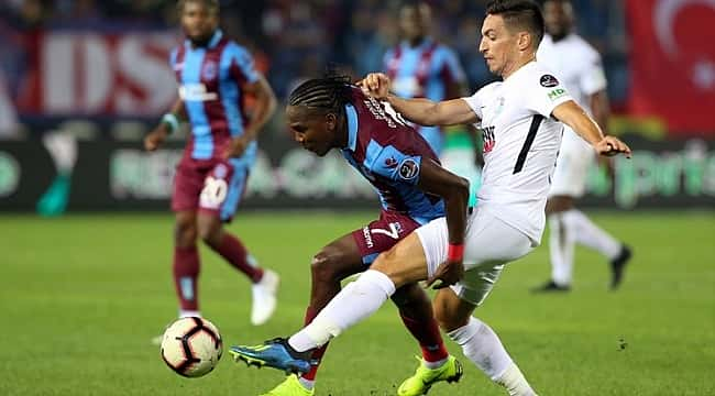 Trabzonspor fırsatı kaçırdı