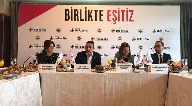 Ali Koç'tan müdürlerle HeForShe sohbeti