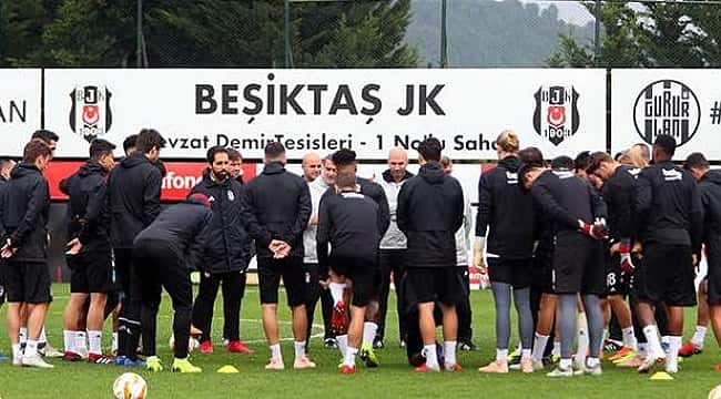 Beşiktaş Genk'e hazırlanıyor