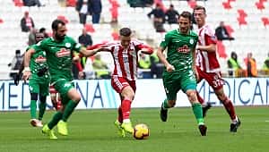 Sivas'ta puanlar paylaşıldı