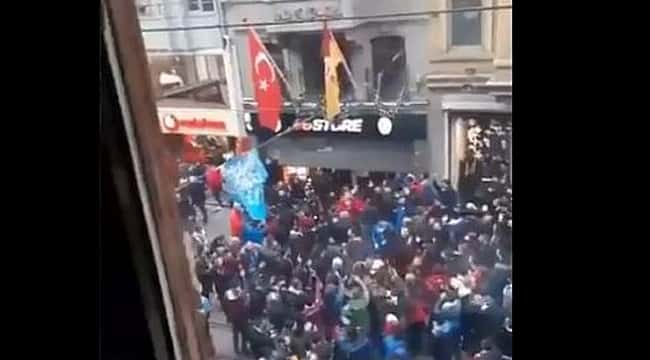 Galatasaray Store'a saldırı
