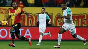 Göztepe Bursaspor golsüz berabere