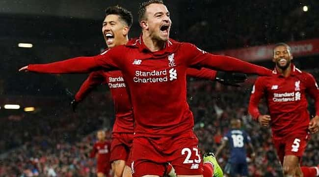 Liverpool Manu'yu 3-1'le geçti