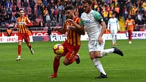 Bursa Kayseri'den puanla dönüyor