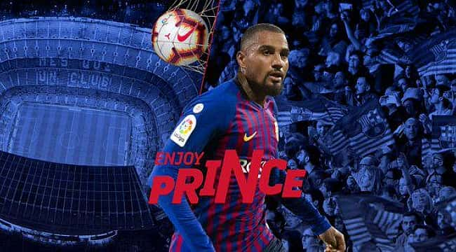 Kevin-Prince Boateng Barcelona'da