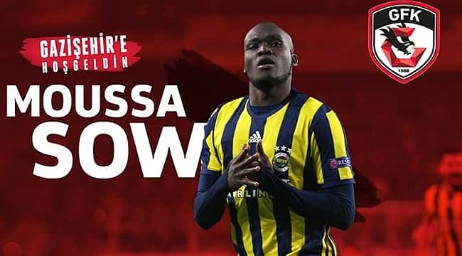 Moussa Sow Gazişehir Gaziantep'te