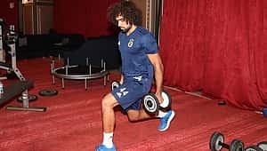 Sadık ilk antrenmanına çıktı