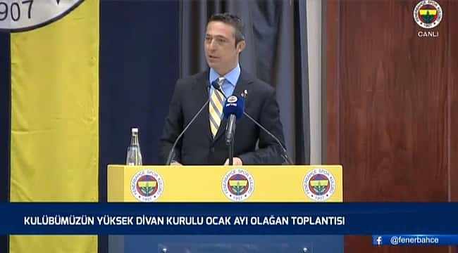 Ali Koç: "Gelecek yıl şampiyonluğun en büyük favorisi olacağız"