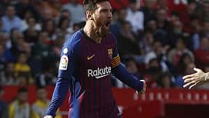 Barcelona Sevilla'yı Messi'yle aştı