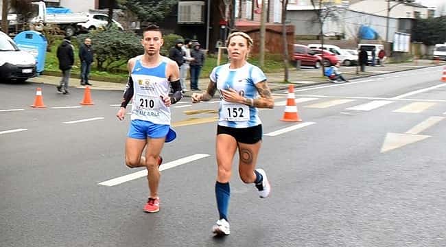 Sosa'nın eşi maratona katıldı